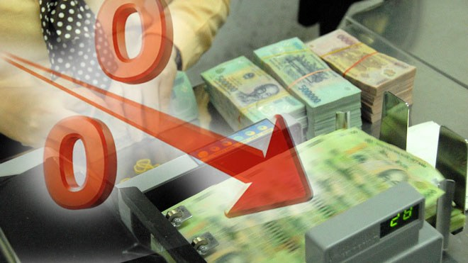 Lãi suất tiết kiệm giảm nhanh